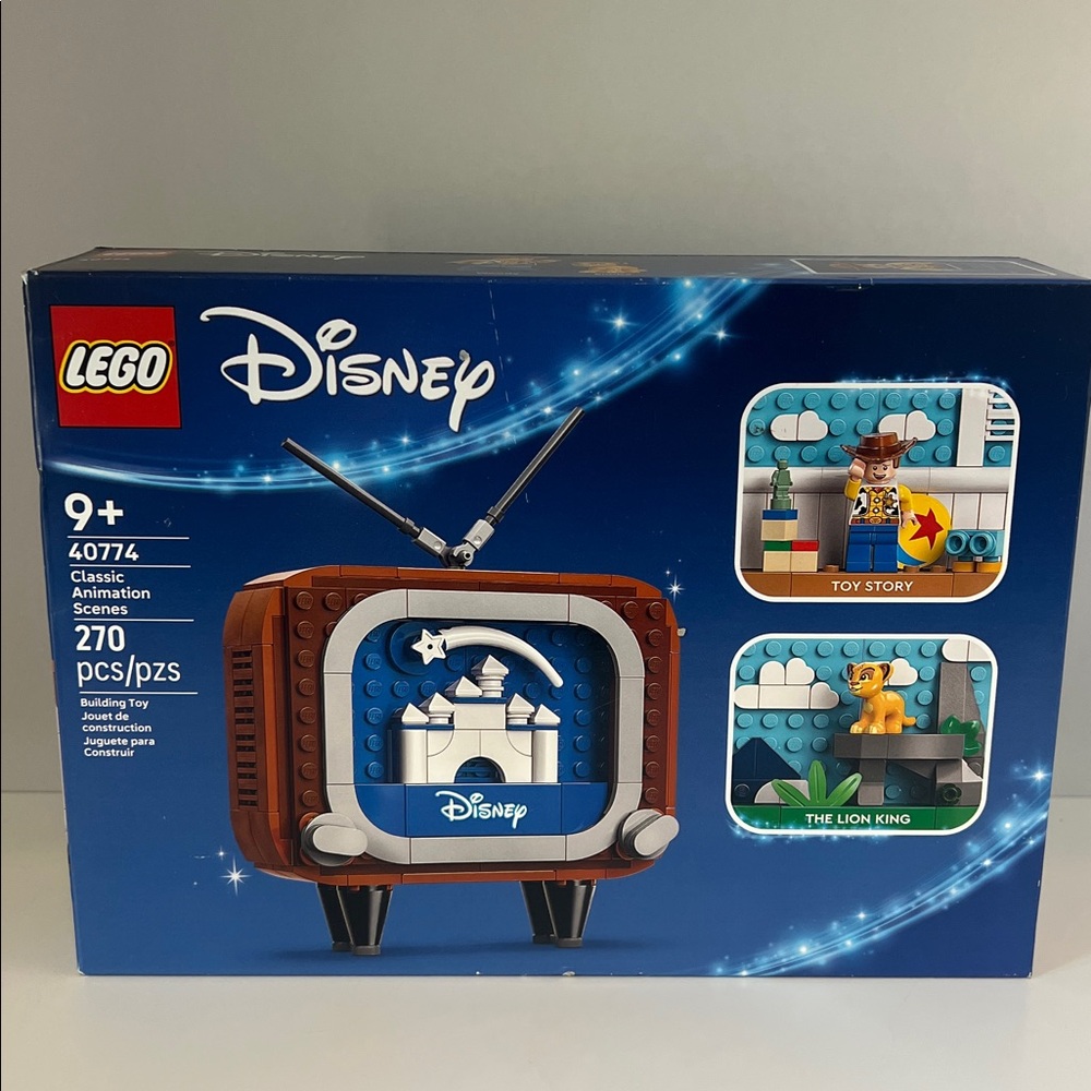 Lego Disney Classic Animation Scenes The Lion King and Toy Story